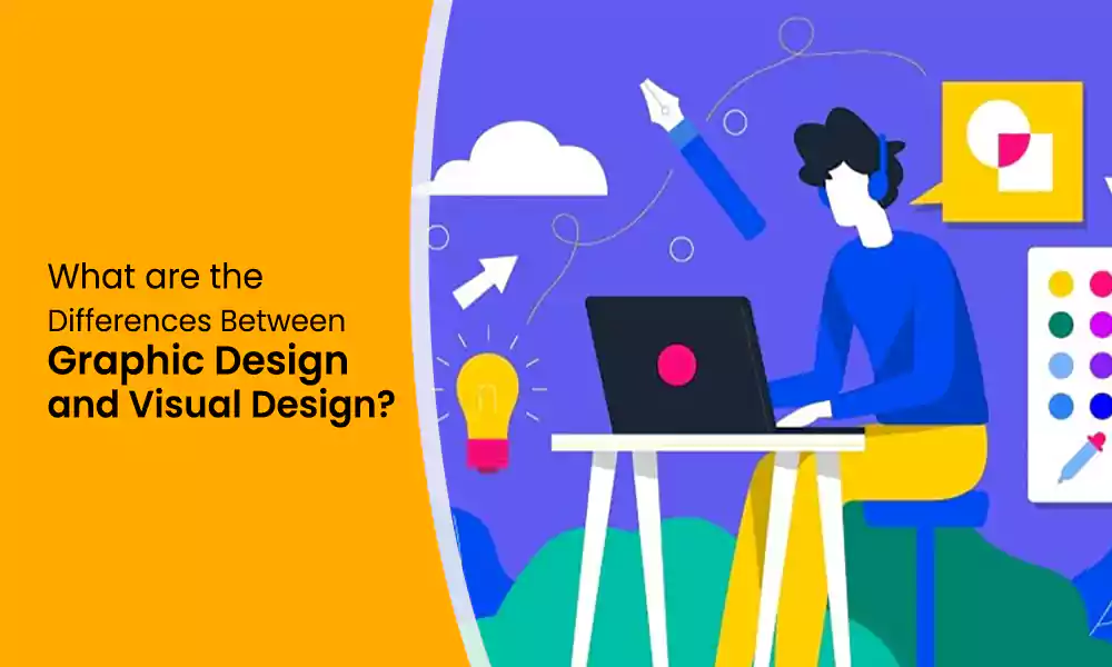 graphic design or visual design